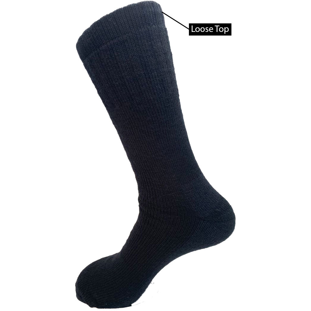 Merino Wool Health/Loose Top Sock King Size