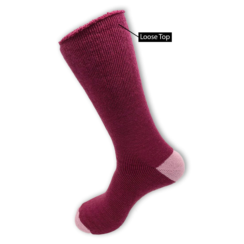 Merino Wool Health/Loose Top Sock