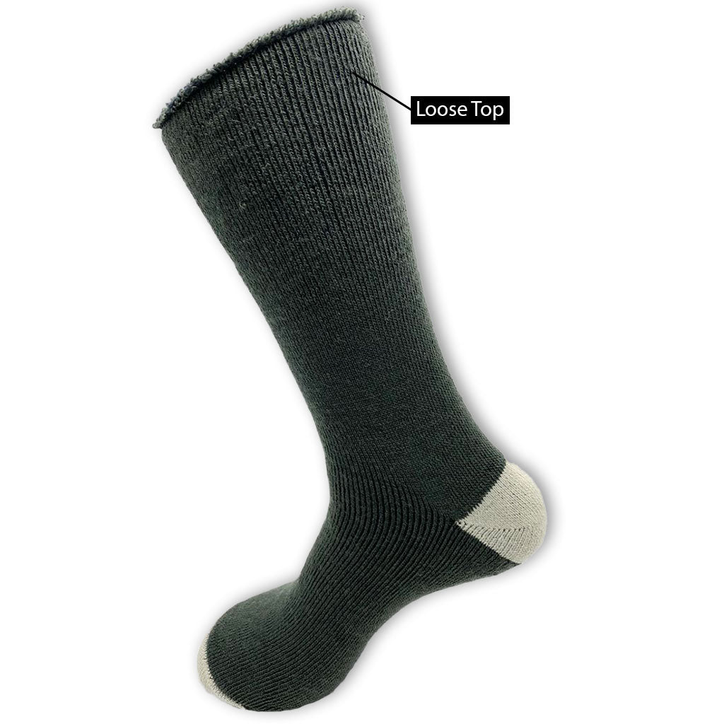Merino Wool Health/Loose Top Sock