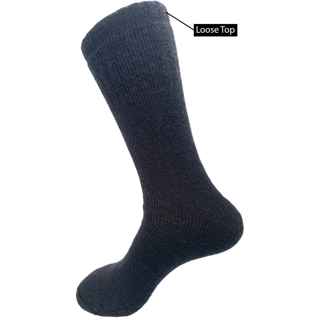 Merino Wool Health/Loose Top Sock King Size