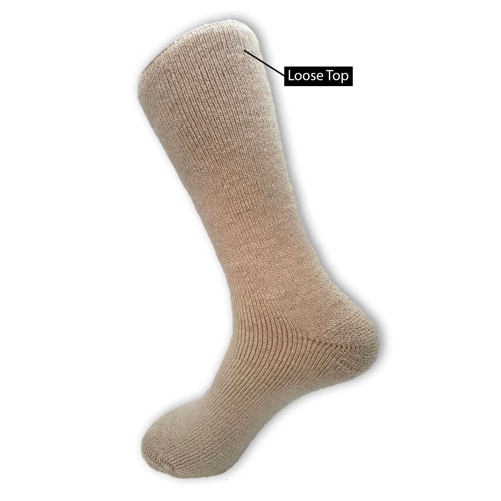 Merino Wool Health/Loose Top Sock