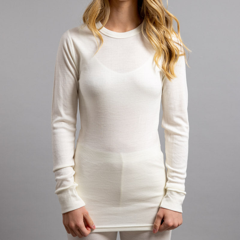 Merino Skins – Unisex Long Sleeve Crew Neck