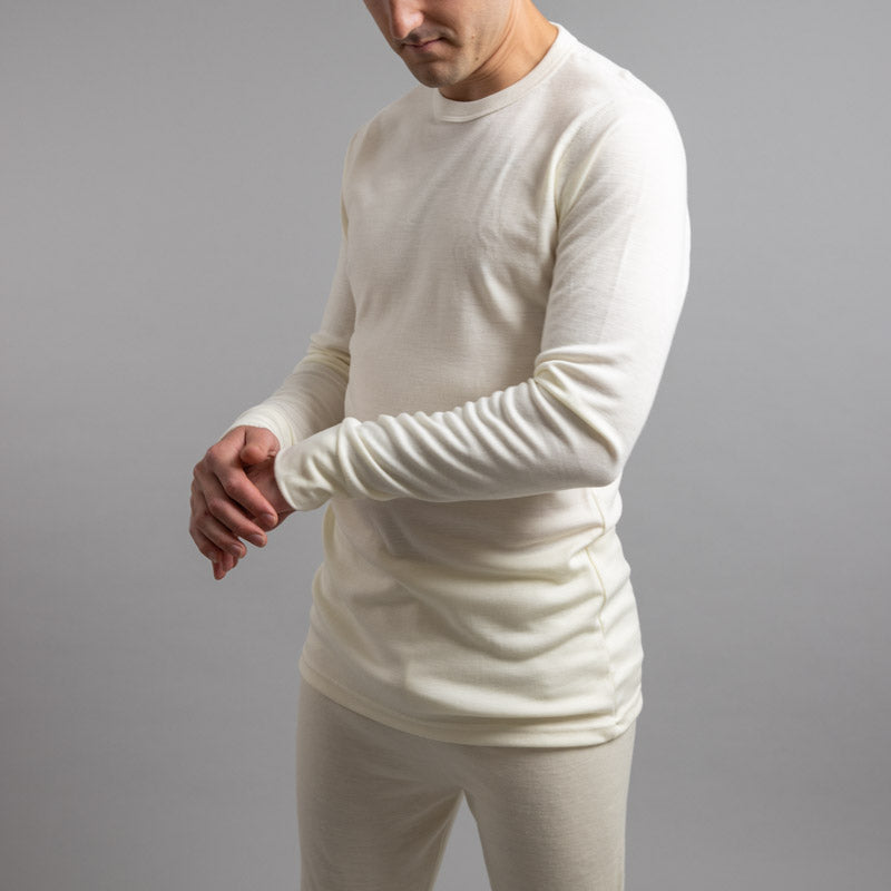 Merino Skins – Unisex Long Sleeve Crew Neck